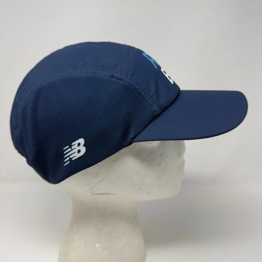 Boco Gear New‎ Balance RUN BOSTON Navy Blue Running Hat Adjustable Performance